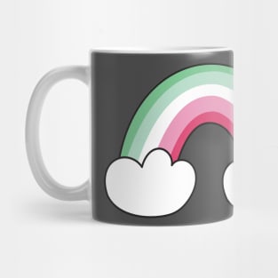 Abrosexual pride flag Mug